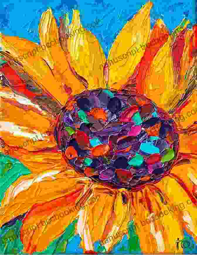 A Breathtaking Painting Of Vibrant Sunflowers, Showcasing The Beauty And Complexity Of Nature Painting Loose Florals For Beginners