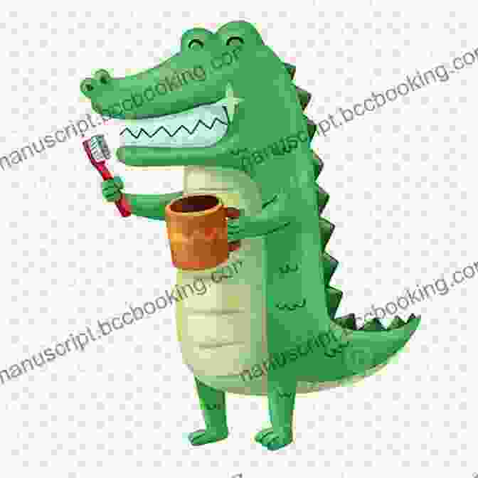 A Crocodile Brushing Its Hair With A Toothbrush. Can A Crocodile Brush His Hair? The Unknown Amazing Abilities Of An Ordinary Crocodile A Wonderfully Illustrated Fun And Insightful Rhyming For Kids 2 7 (perfect For Early Readers)