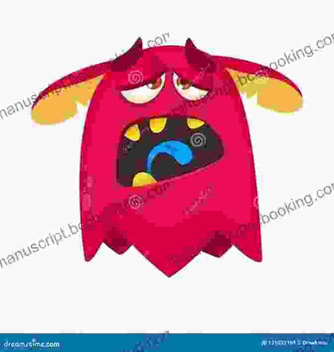 A Cute Monster With A Long Tongue And Big Ears How To Draw Monsters: How To Draw For Kids Learn How To Draw Monsters With Step By Step Guide
