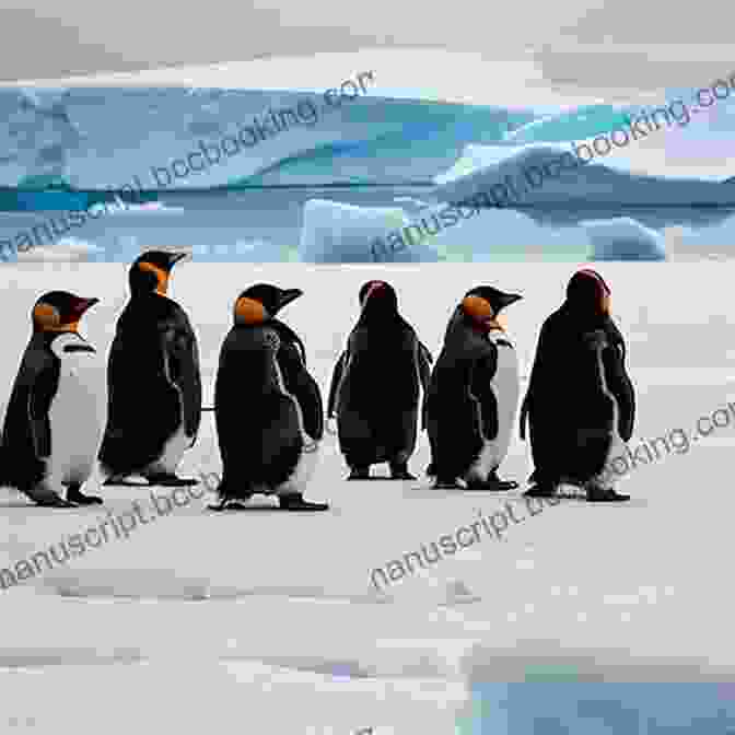 A Group Of Penguins Waddling Across An Icy Beach In Antarctica, Surrounded By A Backdrop Of Snow Capped Mountains Fraser S Penguins: A Journey To The Future In Antarctica