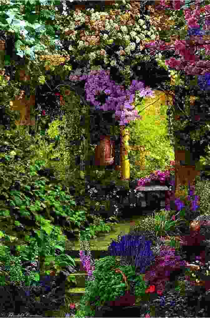 A Hidden Garden With Overgrown Vines, Blooming Flowers, And A Young Girl Sitting Among Them, Evoking The Magical Atmosphere Of Frances Hodgson Burnett's The Secret Garden. Beatrix Potter S Gardening Life: The Plants And Places That Inspired The Classic Children S Tales