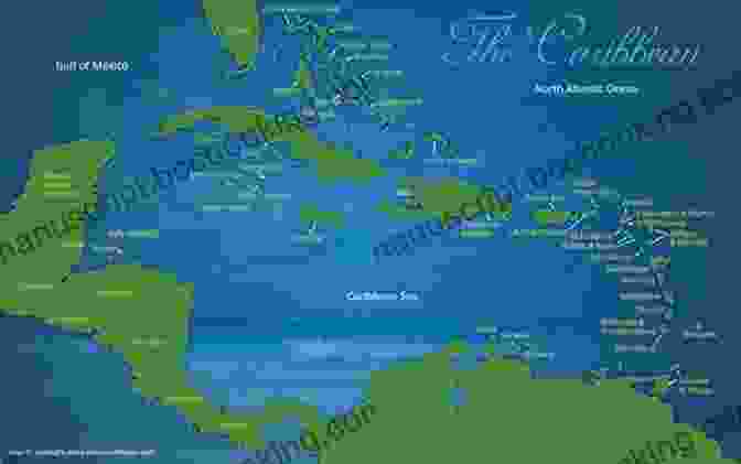 A Historical Map Of The Caribbean Region Island People: The Caribbean And The World