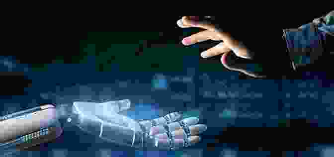 A Human And A Robot Holding Hands, Representing The Convergence Of Human And Digital Realms Binary Existence (Across Horizons 4)