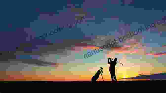 A Lone Golfer Silhouetted Against A Picturesque Sunset This Golfing Life Michael Bamberger