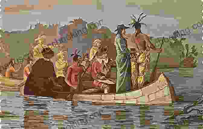 A Painting Depicting The Arrival Of French Explorers In New France Heroic Age Of New France: Discover The Early History Of New France And The Golden Age Of New France: The French And Indian War Which Created British Canada