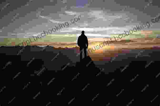 A Person Standing On A Mountaintop, Looking Out At A Serene Landscape. The Image Represents The Delicate Balance Of Life And The Search For Equilibrium. The Delicate Balance Of Life