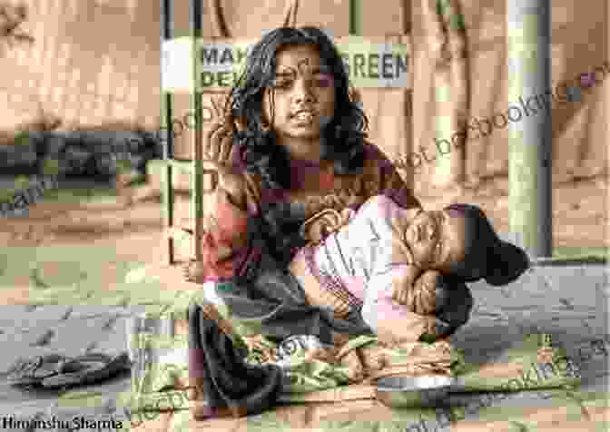 A Photograph Of A Group Of Poor Indian Children Begging On The Streets India: A Wounded Civilization V S Naipaul