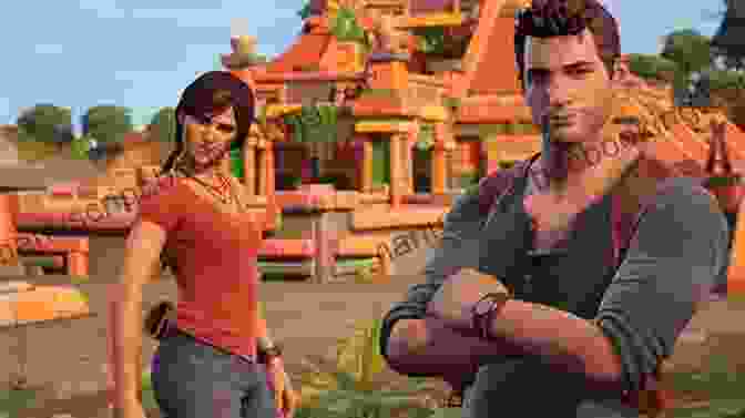 A Storyboard Sequence Featuring Nathan Drake And Chloe Frazer, Capturing A Pivotal Moment In The Game's Narrative, Annotated With Dialogue And Directorial Notes. The Art Of The Uncharted Trilogy