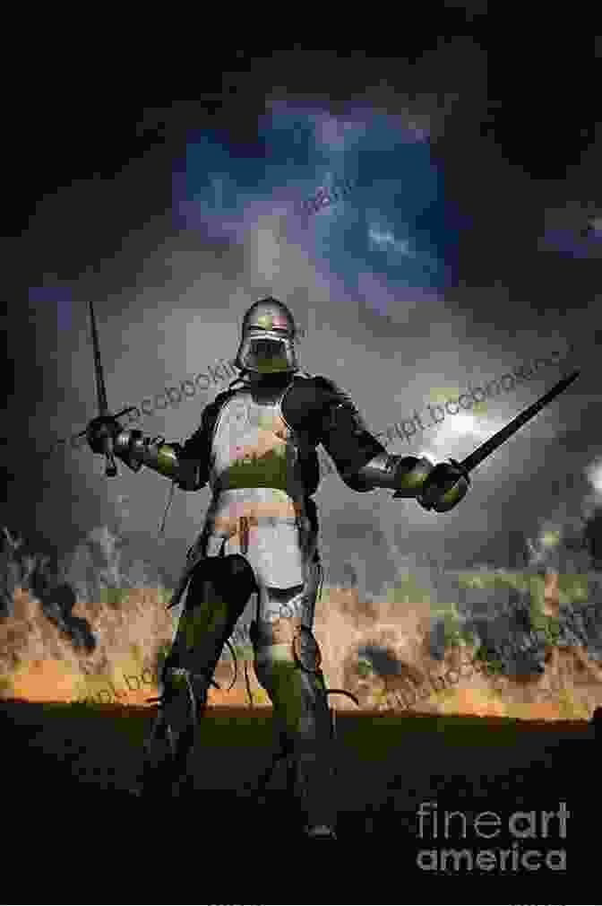 A Valiant Knight Stands Tall, Brandishing A Sword Against A Backdrop Of A Vast And Stormy Landscape. Crossroads And Other Tales Of Valdemar (Tales Of Valdemar 3)