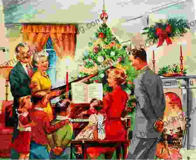 A Victorian Family Singing Christmas Carols Around A Piano A Victorian Nova Scotia Christmas