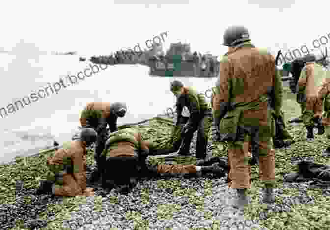 Allied Soldiers Storming The Beaches Of Normandy During D Day 1944: FDR And The Year That Changed History