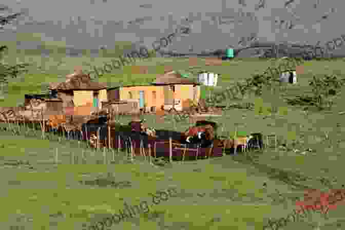 An Illustration Of A Traditional Village Community, Depicting Shared Land Ownership And Communal Activities. The Village Community And Modern Progress