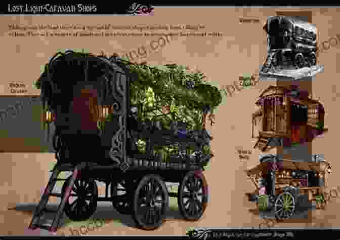 An Illustration Of Martin And His Magical Cart The Cart That Carried Martin
