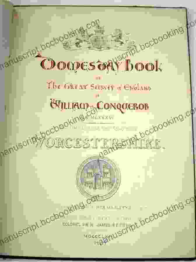 An Illustration Of The Domesday Book, A Comprehensive Survey Commissioned By William The Conqueror In The Days Of William The Conqueror