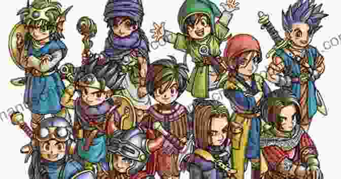 Artwork Depicting The Main Characters Of Dragon Quest: The Dragonling Dragon Quest (The Dragonling 3)
