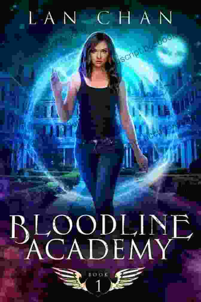 Bloodline Academy Book Cover Featuring A Group Of Students Standing In Front Of A Grand Academy Building Bloodline Treachery: A Young Adult Urban Fantasy Academy Novel (Bloodline Academy 10)