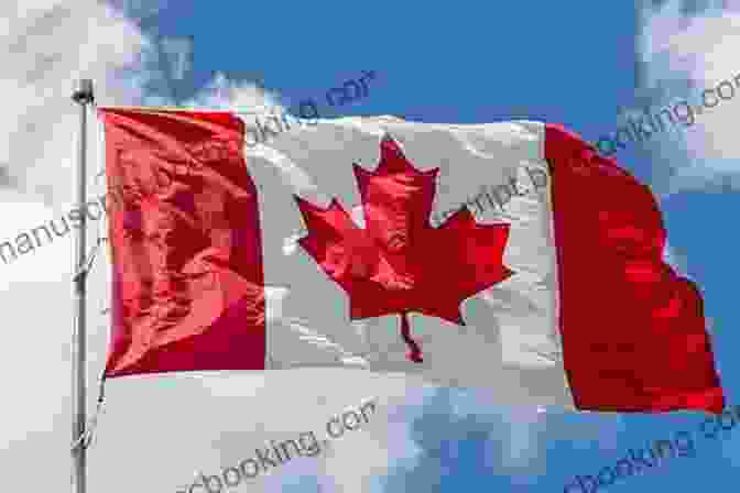 Canadian Flag Waving Against A Clear Blue Sky My Conversations With Canadians (Essais 4)
