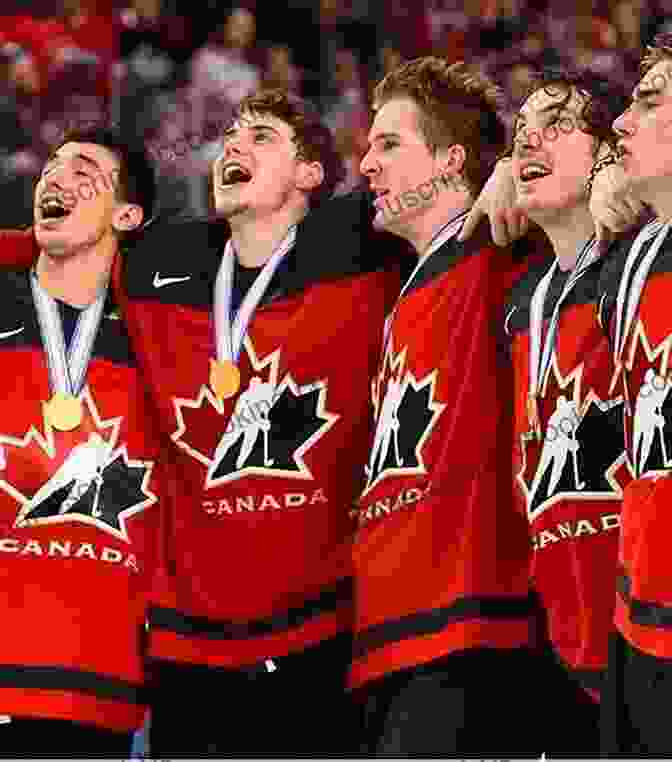 Canadian Hockey Players Celebrating A World Junior Victory Road To Gold: The Untold Story Of Canada At The World Juniors