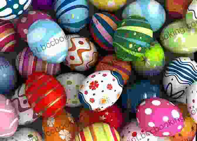Children Decorating Easter Eggs, A Tradition Rooted In Ancient Customs Picture For Kids: Easter: Fun Facts History
