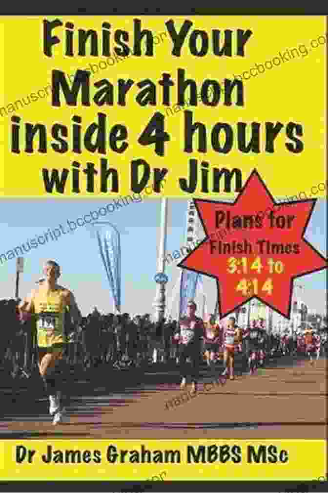 Cover Of Dr. Jim's Marathon Lifestyle Guide Book Finish Your Marathon Inside 3 Hours With Dr Jim (A Dr S Sport Lifestyle Guide 2)
