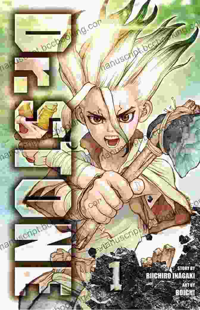 Dr. Stone Vol. 1 Manga Cover Featuring Senku Ishigami Dr STONE Vol 8: Hotline FinTech Publishing