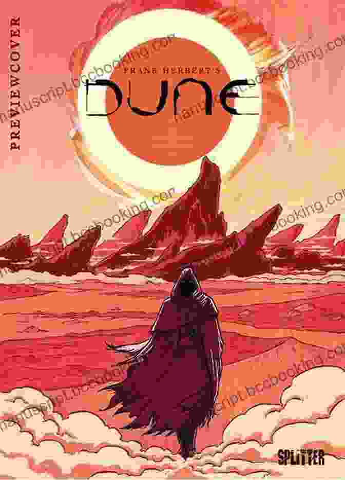 Dune Novel Cover Featuring A Desert Landscape With A Figure Standing In The Foreground Summary And Analysis Of Dune: A Novel By Frank Herbert