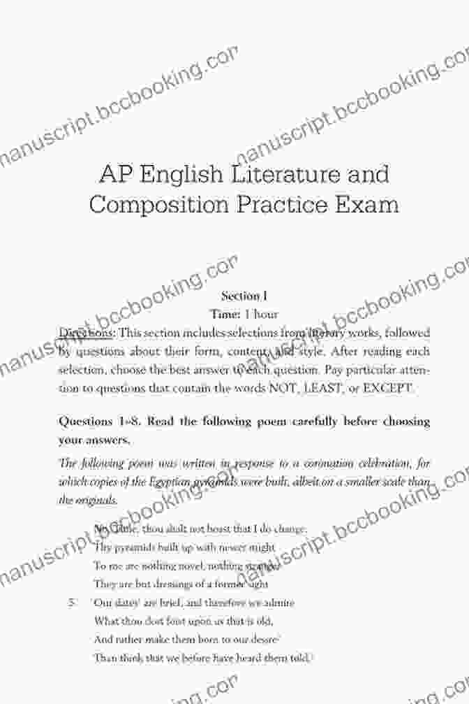 Essay Prompts And Structured Answer Guides For AP English Literature Exam 5 Steps To A 5: AP English Literature 2024