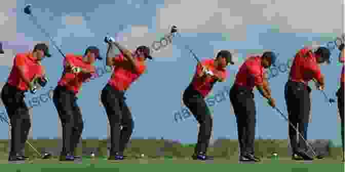 Golfer Executing A Perfect Swing Golf Tips And Guide: Lessons And Advice To Become A Good Golf Player