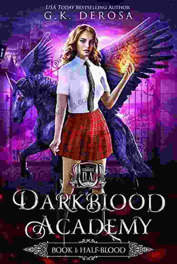 Half Blood Supernatural Academy Series Book Covers Darkblood Academy: One: Half Blood (A Supernatural Academy Series)