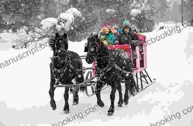 Horse Drawn Sleigh Ride Through A Victorian Nova Scotia Town During Christmas A Victorian Nova Scotia Christmas