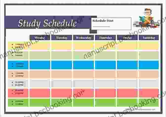 Image Of A Student Creating A Study Schedule Conquer Study Stress (Student Friendly Guides)