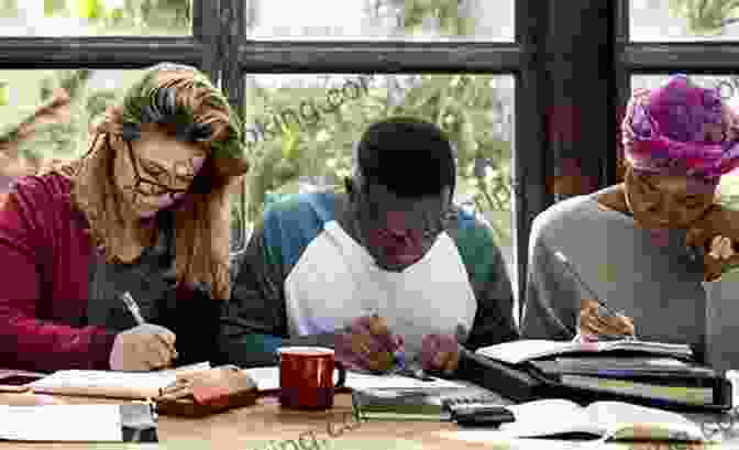 Image Of Students Studying In A Support Group Conquer Study Stress (Student Friendly Guides)