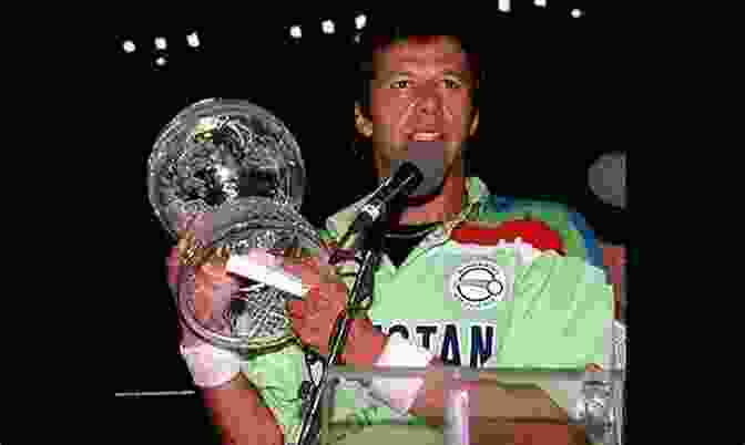 Imran Khan Lifting The 1992 Cricket World Cup Trophy Men In Green Michael Bamberger