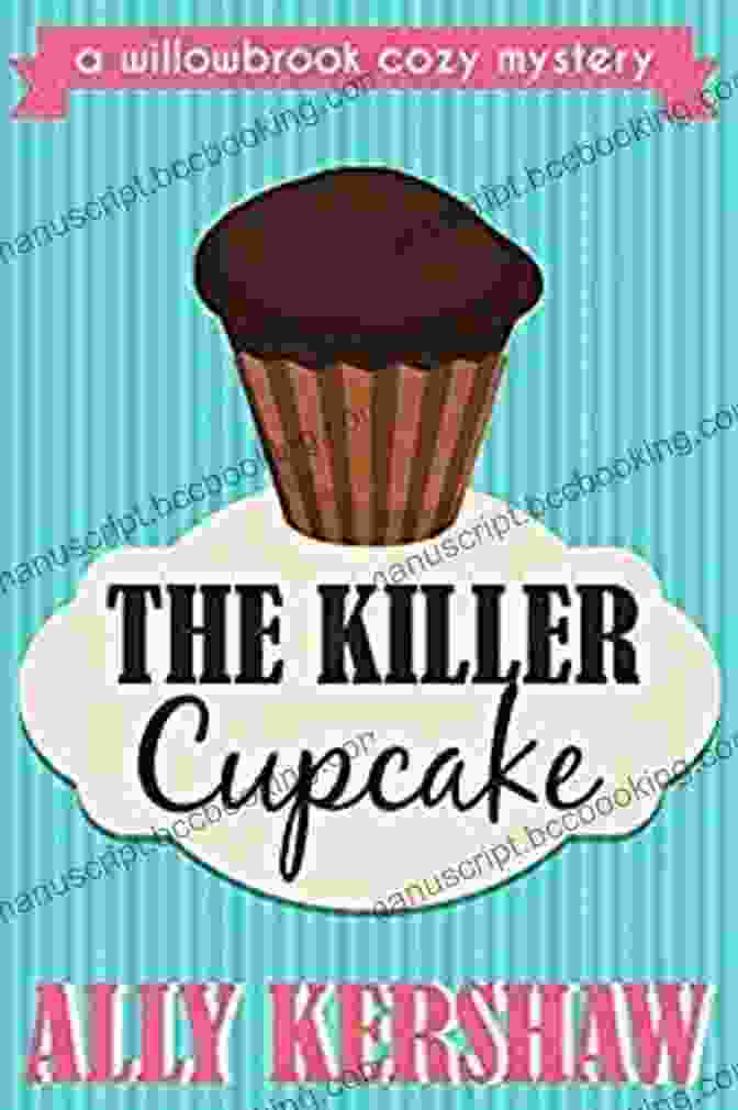 Killer Cupcake Book Cover Featuring A Delicious Cupcake And A Mysterious Knife Beachfront Bakery: A Killer Cupcake (A Beachfront Bakery Cozy Mystery 1)