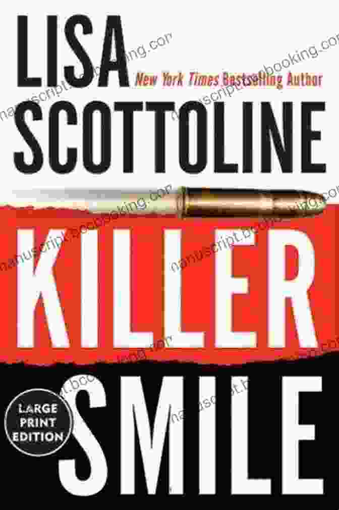 Killer Smile Book Cover Featuring A Woman With A Enigmatic Smile And A Gun In Her Hand Killer Smile (Stella Knox FBI Mystery 1)