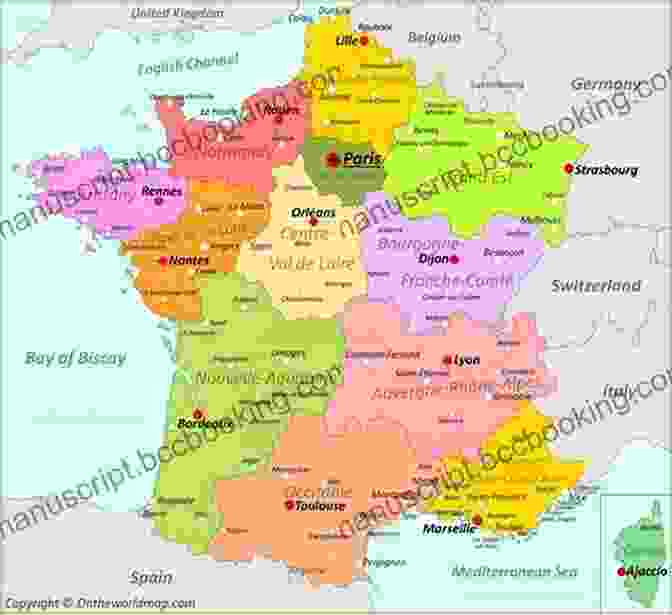 Map Of France The ABCs Of France: From Alps To Zorn
