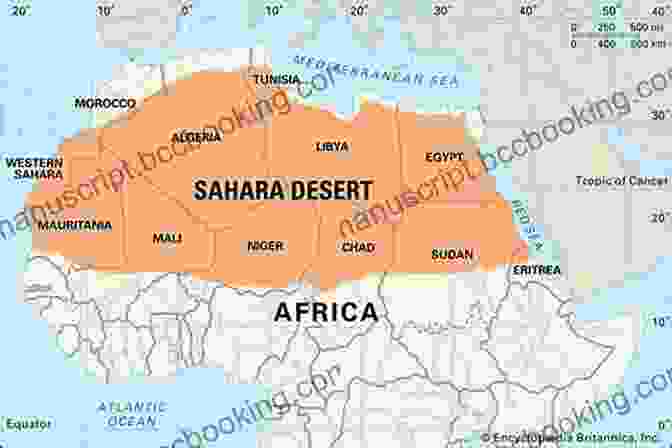 Map Of The Sahara Desert, Showing Its Current Extent And The Area That Was Once Green When The Sahara Was Green: How Our Greatest Desert Came To Be