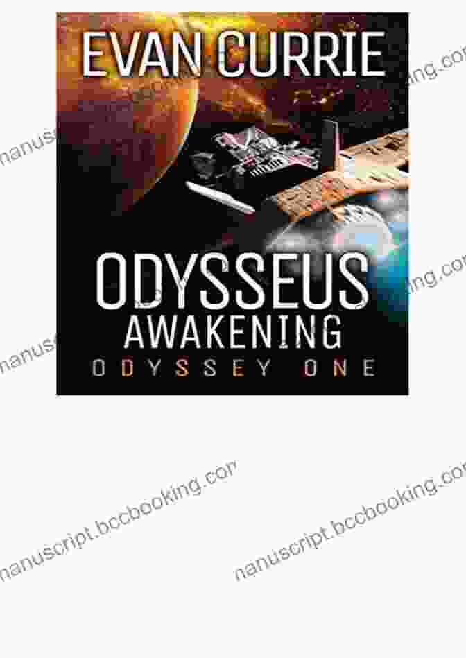 Odysseus Awakening Book Cover Featuring Odysseus Wielding A Sword And Shield, Surrounded By Mythical Creatures And Ancient Ruins Odysseus Awakening (Odyssey One 6)
