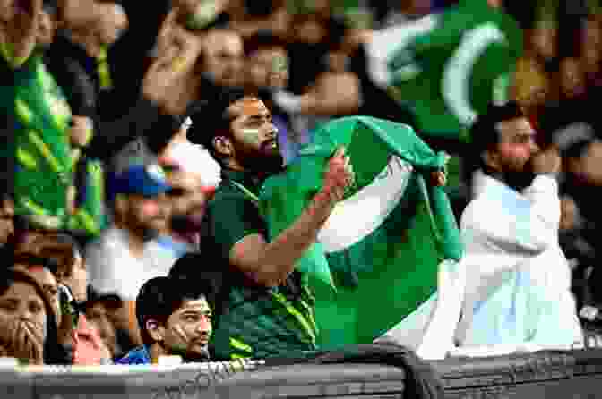Pakistani Cricket Fans Cheering On Their Team Men In Green Michael Bamberger