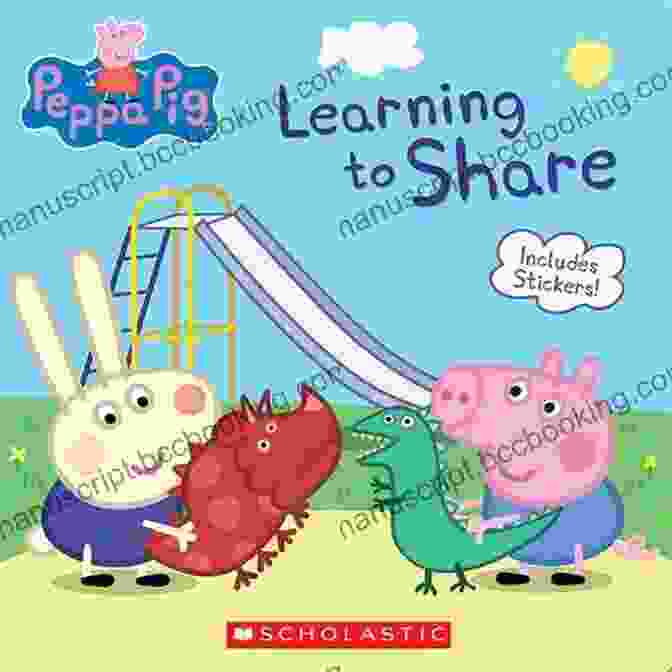 Peppa Pig Learning To Share Book Cover Featuring Peppa And George Learning To Share (Peppa Pig)