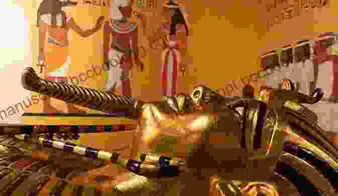 Photograph Of A Scene Depicting The 'curse Of Tutankhamen' The Discovery Of The Tomb Of Tutankhamen (Egypt)