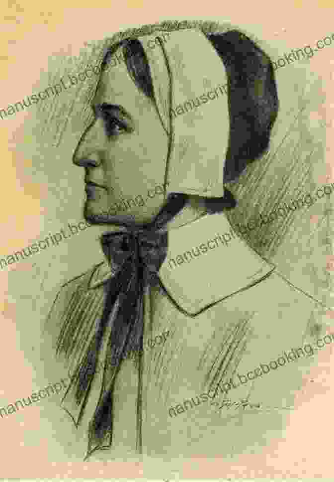 Portrait Of Anne Hutchinson, A Woman With Piercing Gaze And Resolute Expression, Wearing A Modest Puritan Dress American Jezebel: The Uncommon Life Of Anne Hutchinson The Woman Who Defied The Puritans