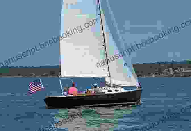Sailboat Navigating The Sea With Expertly Trimmed Mainsail Mainsail Trimming: An Illustrated Guide