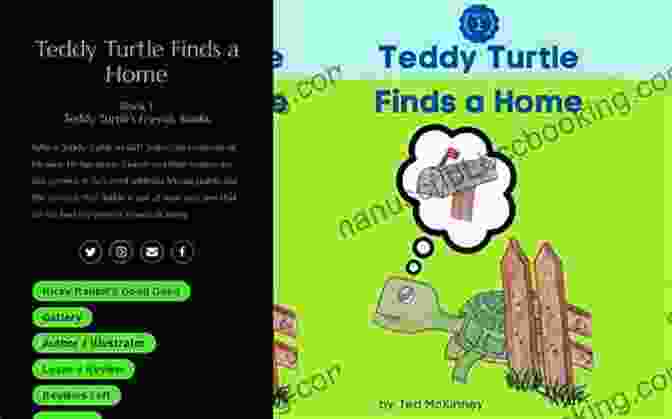 Teddy Turtle Finds Home Book Cover Teddy Turtle Finds A Home
