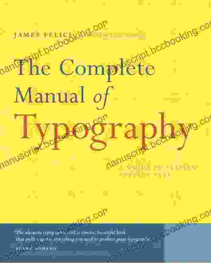 The Complete Manual Of Typography Book Cover The Complete Manual Of Typography: A Guide To Setting Perfect Type