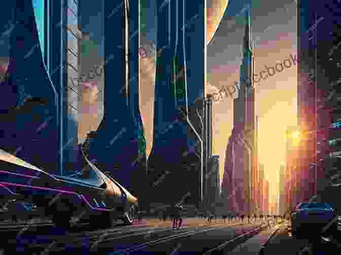 Transcendency Online Book Cover, Depicting A Futuristic City Skyline With A Group Of Gamers In The Foreground TRANSCENDENCY ONLINE: A Modern GameLit Thriller (TRAON 1)