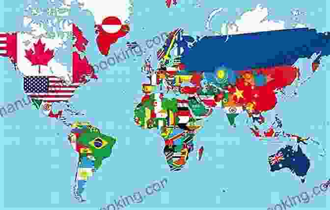 World Map With Flags Of Different Countries Pinned On It ALL COUNTRIES CAPITALS LOCATED AND FLAGS OF THE WORLD FLASH CARDS