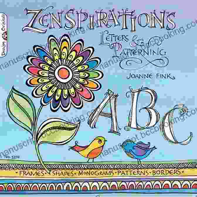 Zenspirations Letters Patterning Book Cover Zenspirations: Letters Patterning Joanne Fink