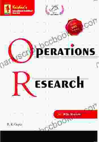 Krishna S Operations Research Edition 39 Pages 880 Code 241 (Mathematics 19)