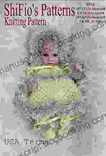 Knitting Pattern KP141 Preemie Or Doll Matinee Jacket Hat And Trousers Fit 10 12 14 16 Doll USA Terminolgy